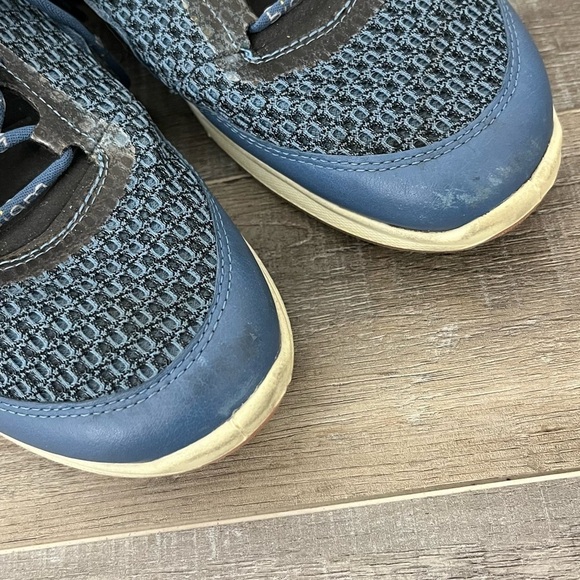 ECCO Biom Blue Leather Mesh Sneaker Size US 10 - Picture 15 of 15